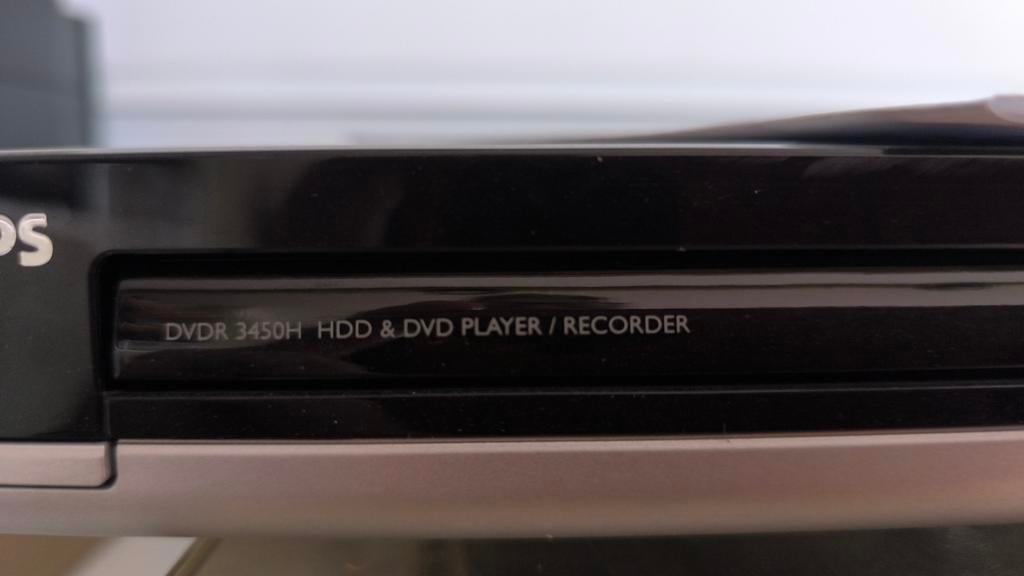 Philips DVDR 3450H HDD & DVD Player / Recorder, Ophalen of Verzenden
