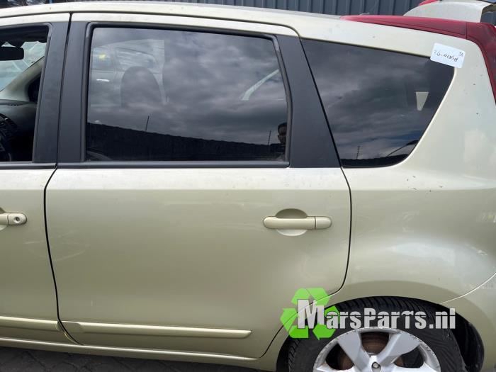 Portier 4Deurs links-achter van een Nissan Note, Gebruikt, -, Deur, -