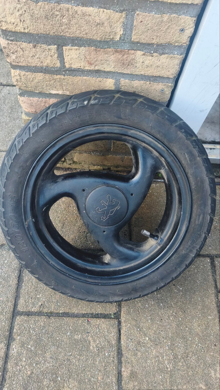 Achtervelg met band voor Vivacity/Speedfight 1/2, Ophalen of Verzenden, Gebruikt, Overige typen, Peugeot