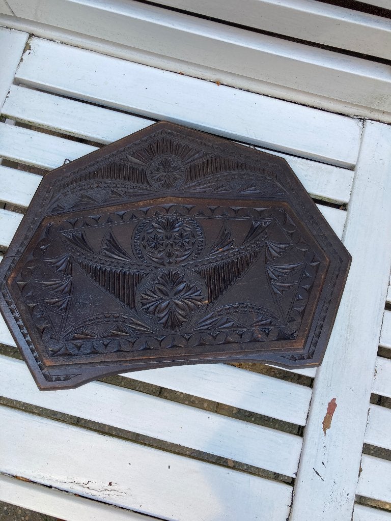 Krantenbak (> 85 jaar), Ophalen of Verzenden, Gebruikt, Hout