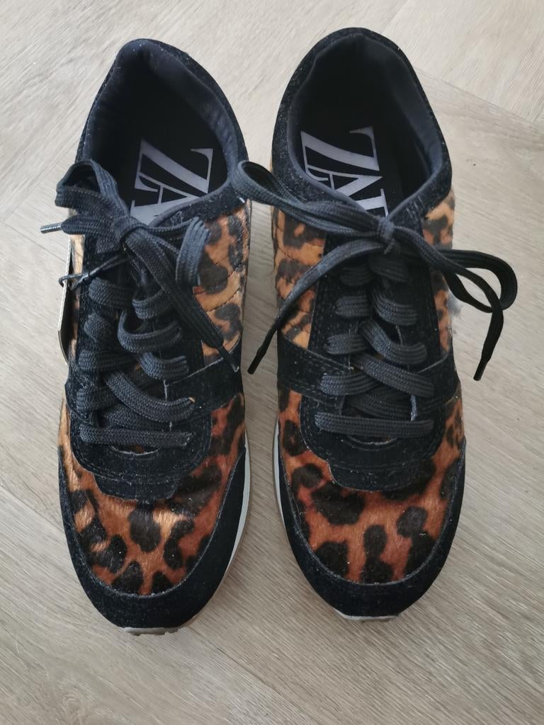 ZARA sneakers met dierenprint mt. 39, Overige kleuren, Verzenden, Zara, Nieuw