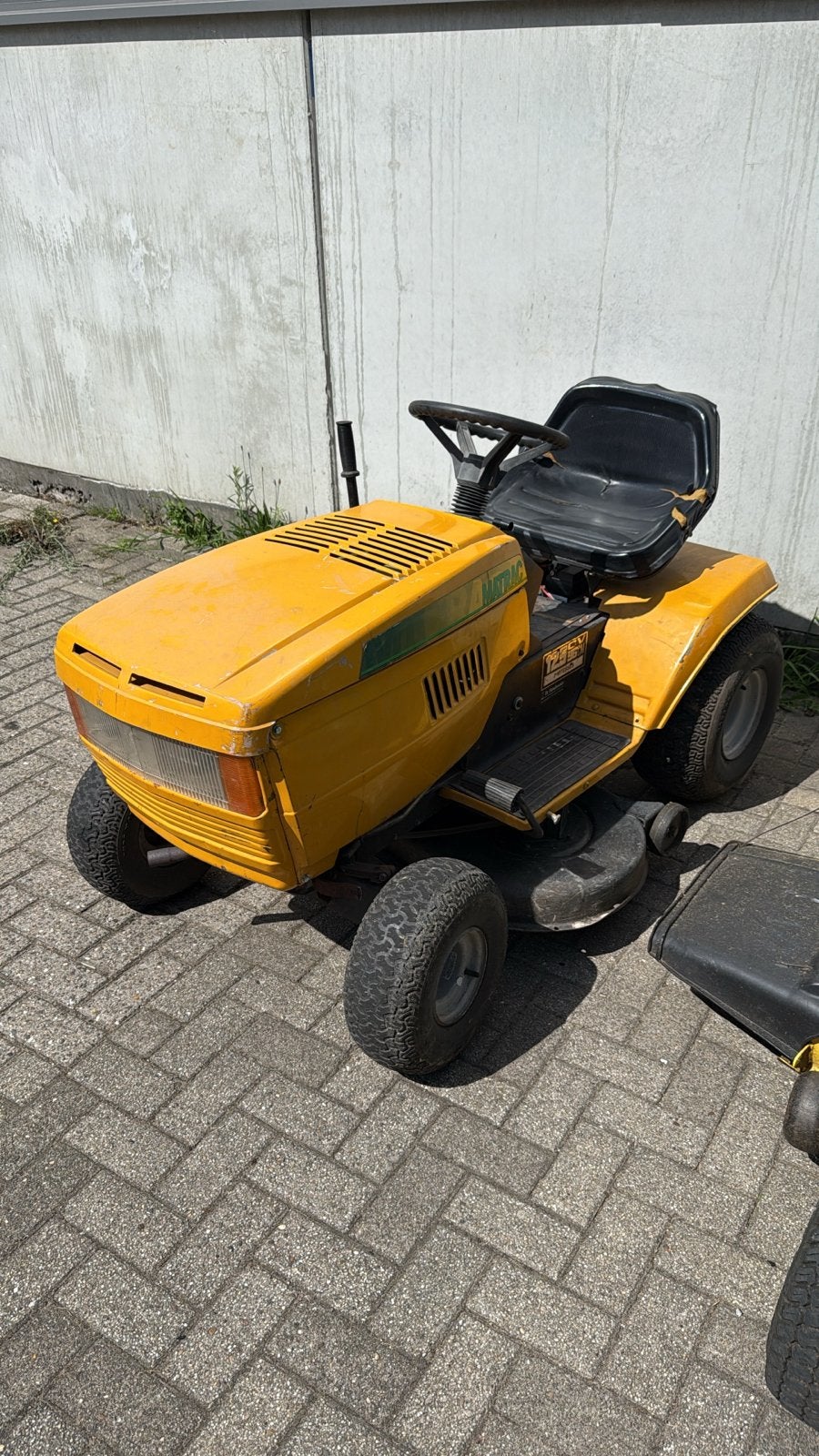 Matrac zitmaaier 12.5 pk, Tuin en Terras, Zitmaaiers, Ophalen, Gebruikt, Versnellingen, 90 tot 120 cm