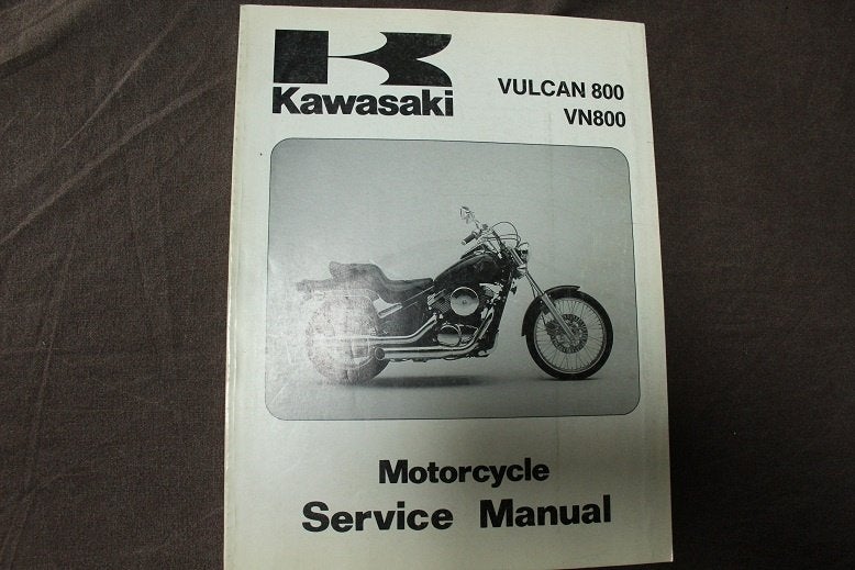 Kawasaki Vulcan 800 VN800 1995 motorcycle service manual, Ophalen of Verzenden, Kawasaki