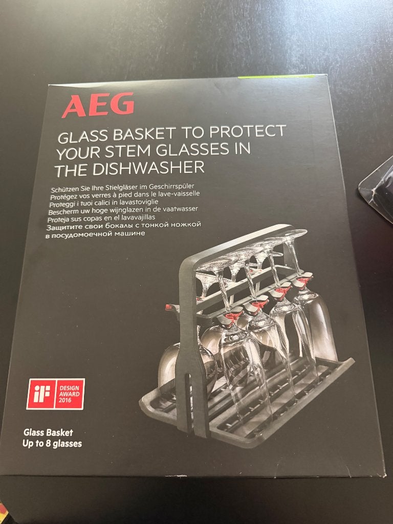 Aeg glazenrek, Ophalen, Nieuw