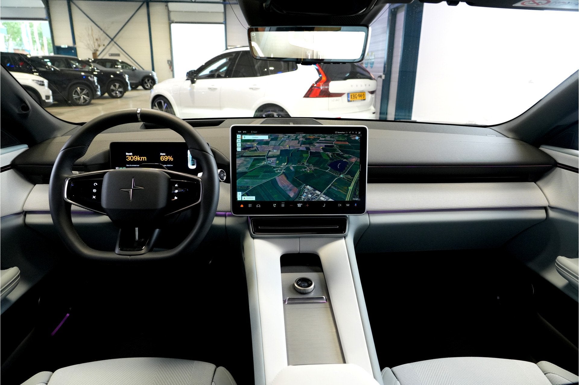 Polestar 4 Long Range Single motor 100 kWh Plus/Pro/Pilot PA, Auto's, Polestar, Automaat, Dealer onderhouden, 100 kWh, 600 km