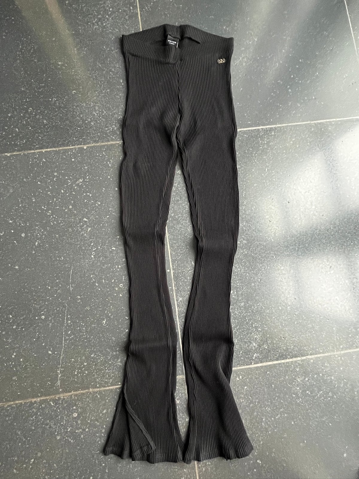 Meisjes flared pants / broek zwart Nik & Nik mt 16 /176, Ophalen of Verzenden, Zo goed als nieuw, Meisje, Broek