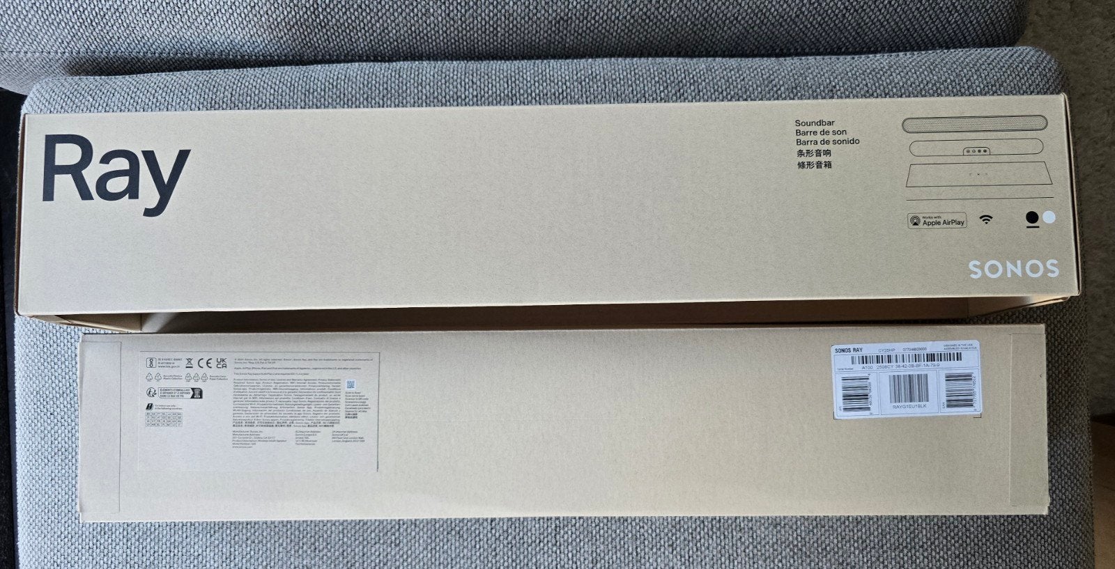 Foto 7 van Sonos Ray Soundbar Zwart - Nieuw!