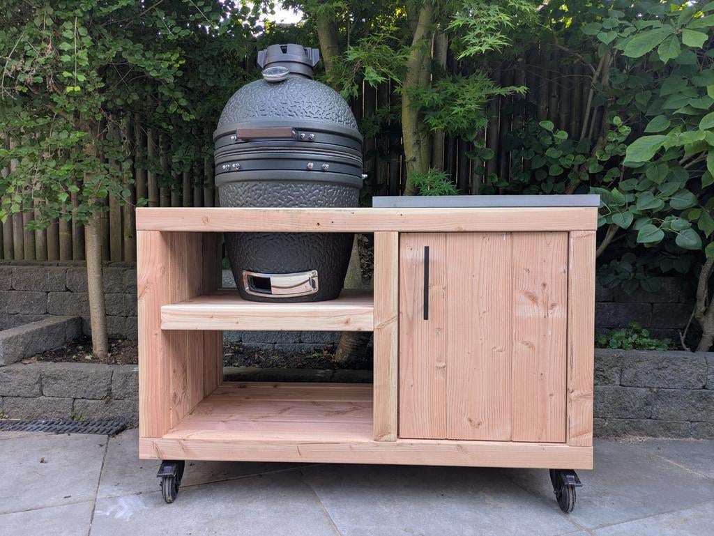 Nieuwe buitenkeuken - Douglas - kamado BBQ, Tuin en Terras, Buitenkeukens, Ophalen of Verzenden, Nieuw, Gas