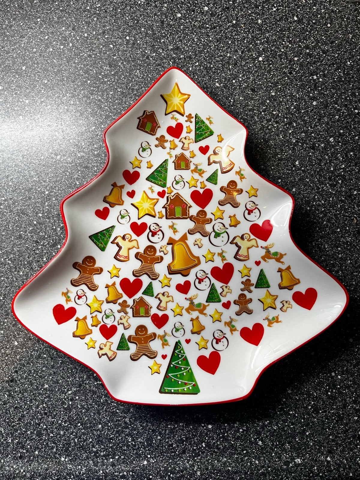 Kerst serveerschaal, Diversen, Ophalen of Verzenden, Zo goed als nieuw