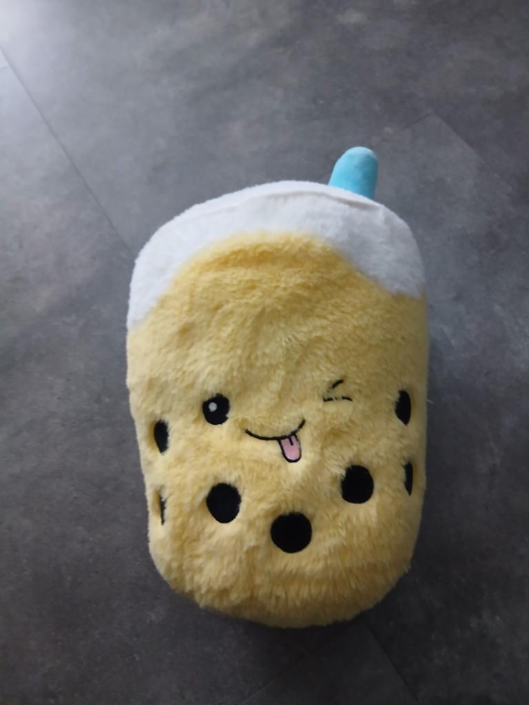 Boba tea knuffel, Ophalen of Verzenden, Zo goed als nieuw, Overige typen