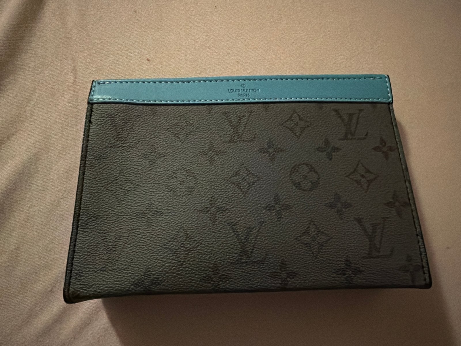 Louis Vuitton Pochette Voyage MM Monogram Eclipse, Sieraden, Tassen en Uiterlijk, Ophalen of Verzenden, Nieuw, Zwart, Avondtasje