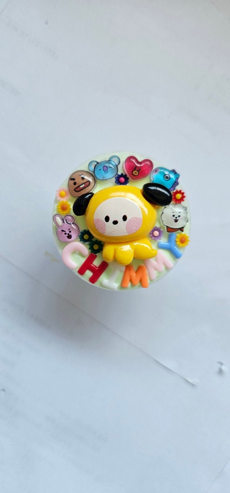 BT21 Chimmy Telefoonhouder PopSocket, Ophalen of Verzenden, Nieuw, Overige typen