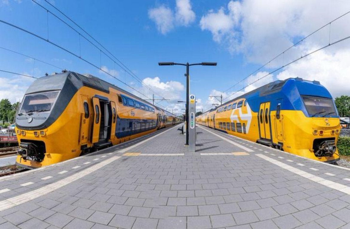 NS Dagretour E-ticket/couponcode 2e klas ook in spits op=op, Eén persoon, Trein, Nederland, Algemeen kaartje