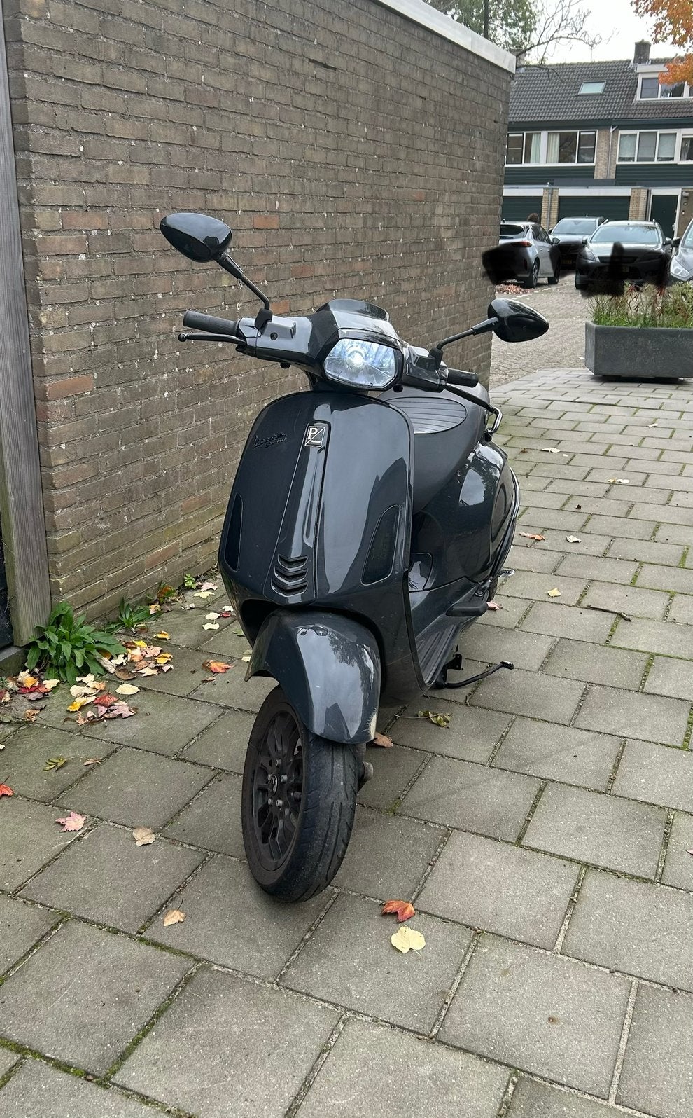 Vespa Sprint Nano Gray geel kenteken., Ophalen, Gebruikt, Overige modellen, Maximaal 45 km/u