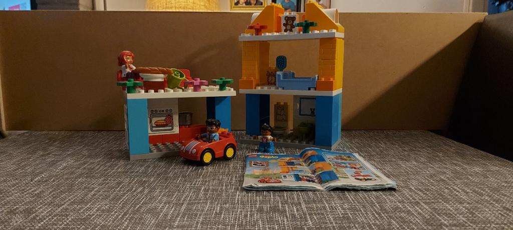 Duplo familiehuis 10835, Ophalen of Verzenden, Zo goed als nieuw, Duplo, Complete set