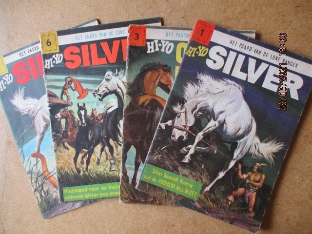 adv4600 hi-yo silver, Eén comic, Ophalen, Gelezen, Overige gebieden
