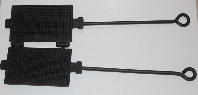 antiek wafelijzer 117269, Ophalen of Verzenden