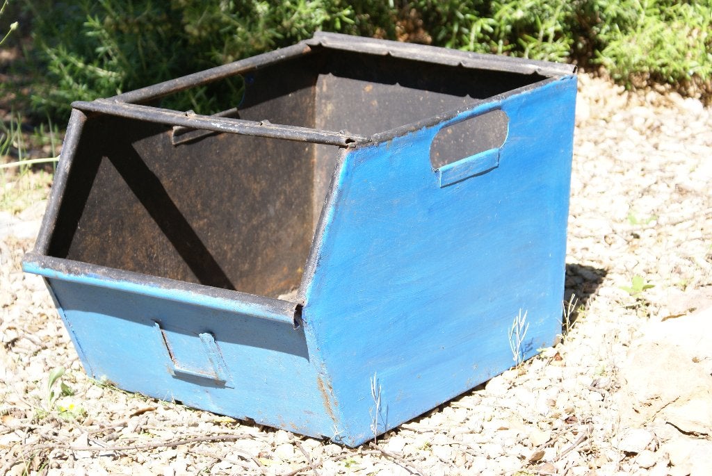 Brocante - Grote gave grijpbak!, Ophalen of Verzenden