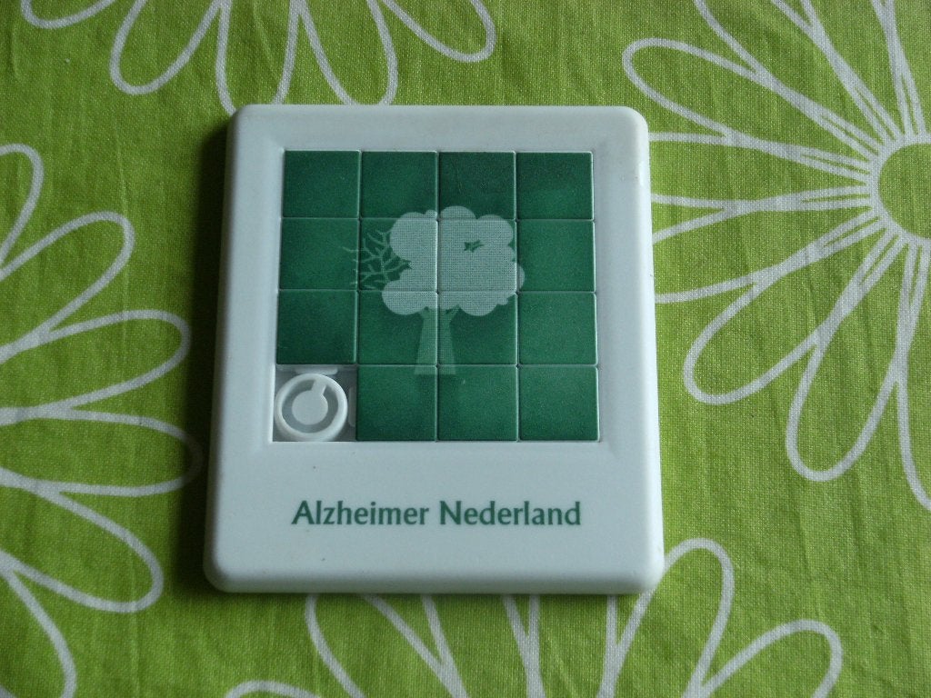 Schuifpuzzel Alzheimer Nederland, Ophalen of Verzenden, Zo goed als nieuw