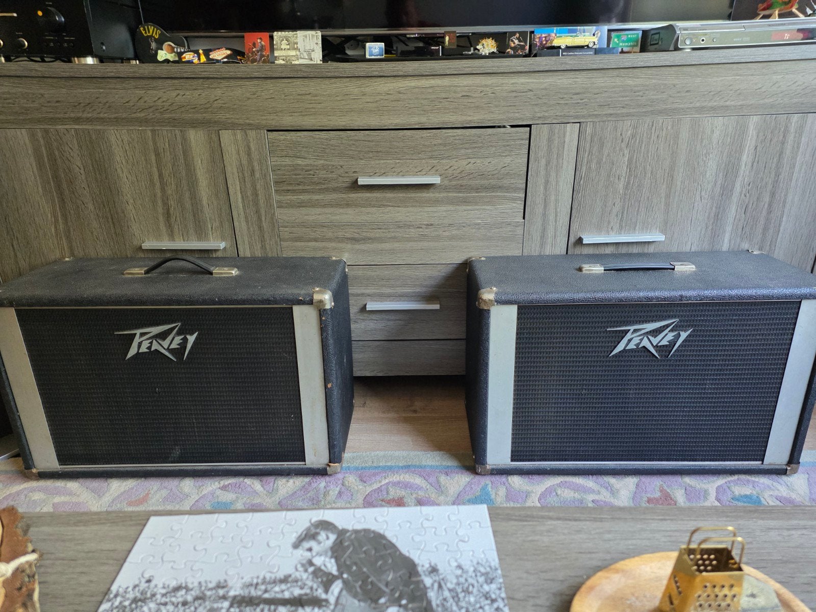 2 Peavey boxen met mooi geluid, Ophalen of Verzenden, Gebruikt, Minder dan 60 watt, Overige merken