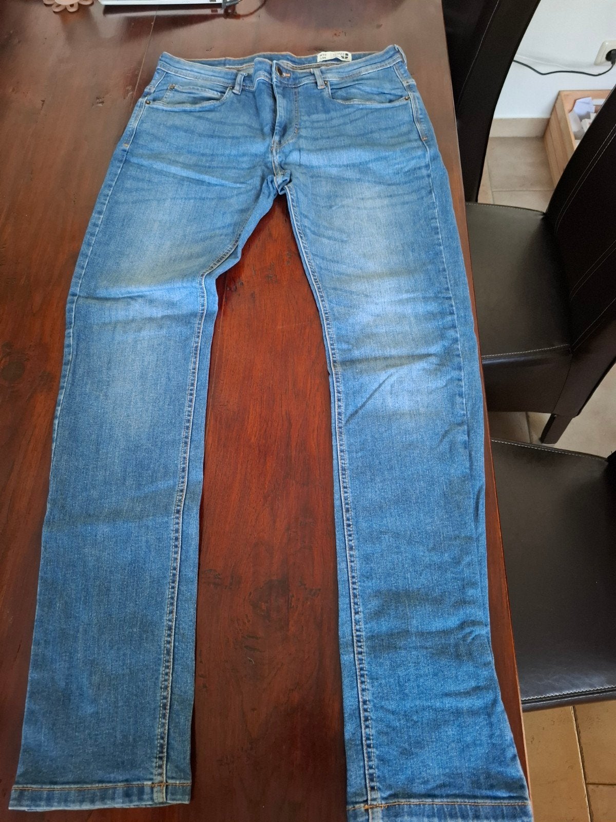Skinny heren jeans W33 L34 - Jean Pascale, Ophalen of Verzenden