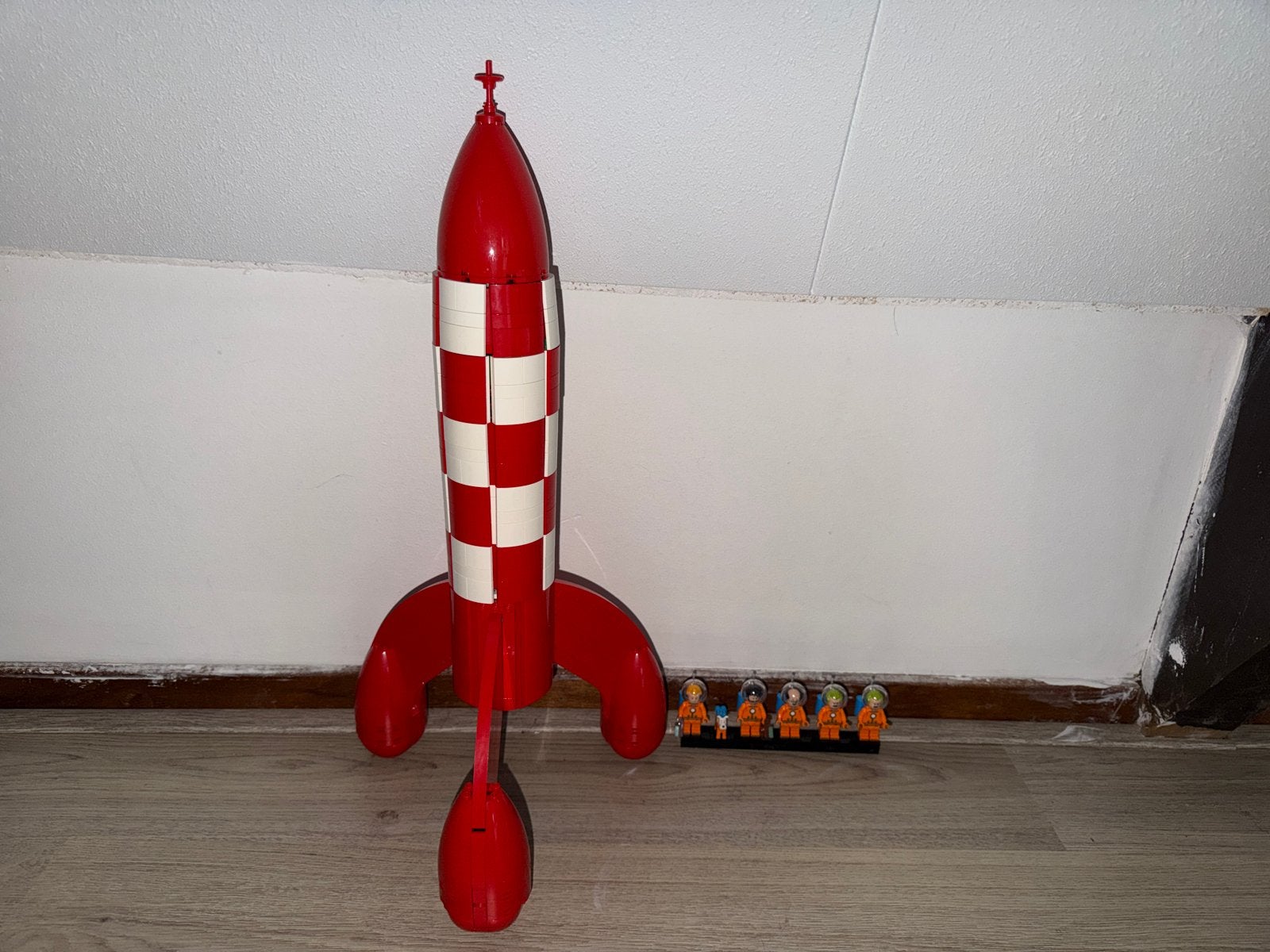 LEGO Kuifje Raket met figuren - Zeer zeldzaam!, Ophalen of Verzenden, Zo goed als nieuw, Overige merken