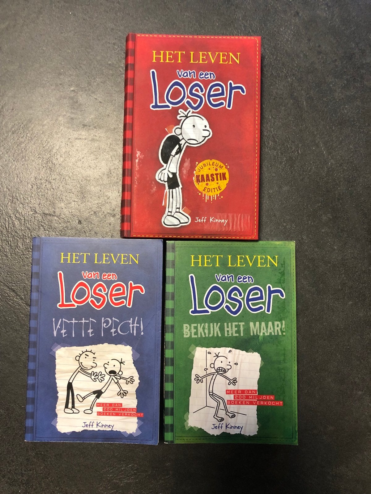 Het Leven van een Loser - 3 boeken (Jubileum Kaastik Editie), Boeken, Ophalen of Verzenden, Zo goed als nieuw, Fictie