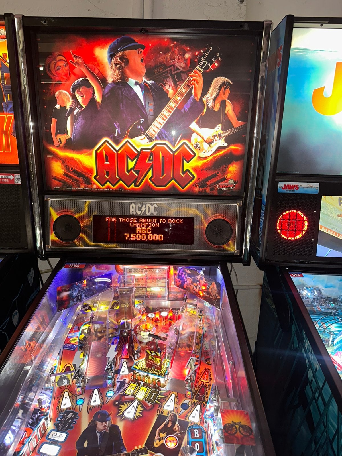 AC/DC Vault Pro flipperkast, Verzamelen, Ophalen, Stern, Zo goed als nieuw, Dot-matrix