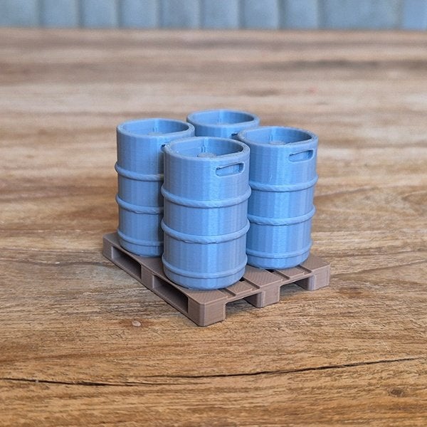 Pallet met Biervaten – 1-24, gepersonaliseerd op kleur, Ophalen of Verzenden, Nieuw, Bus of Vrachtwagen, Overige merken