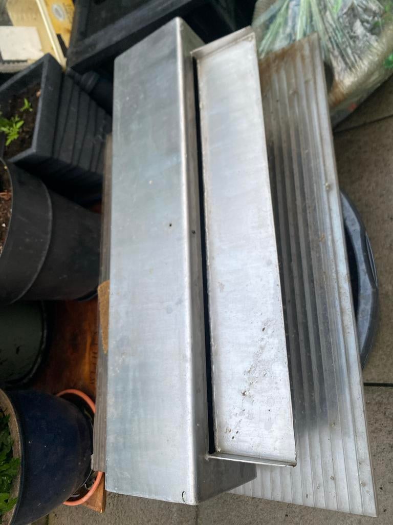 RVS/watergoot/afvoergoot, Ophalen of Verzenden, Gebruikt, Handmatig, Overige typen