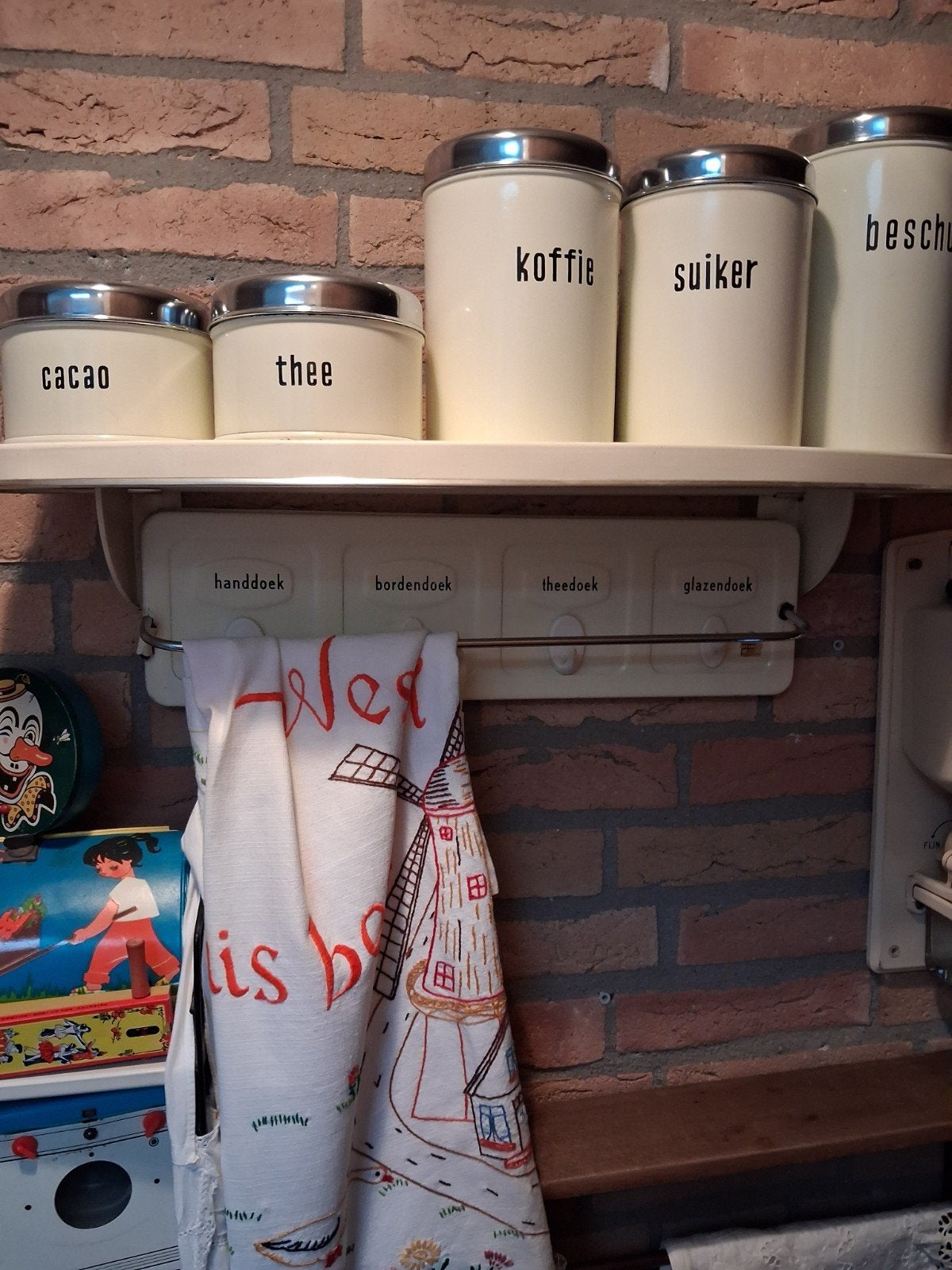 vintage Brabantia keukenrekje, Ophalen of Verzenden