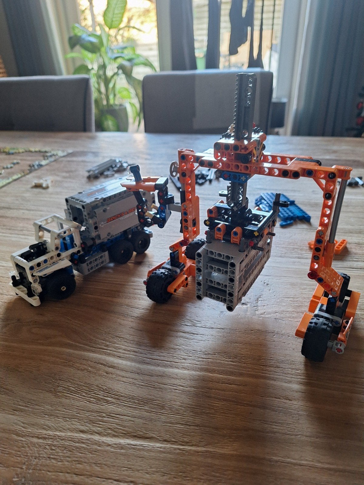 LEGO Technic 42062 2-in-1 Containertransport, Kinderen en Baby's, Speelgoed | Duplo en Lego, Ophalen, Compleet, Gebruikt, Lego
