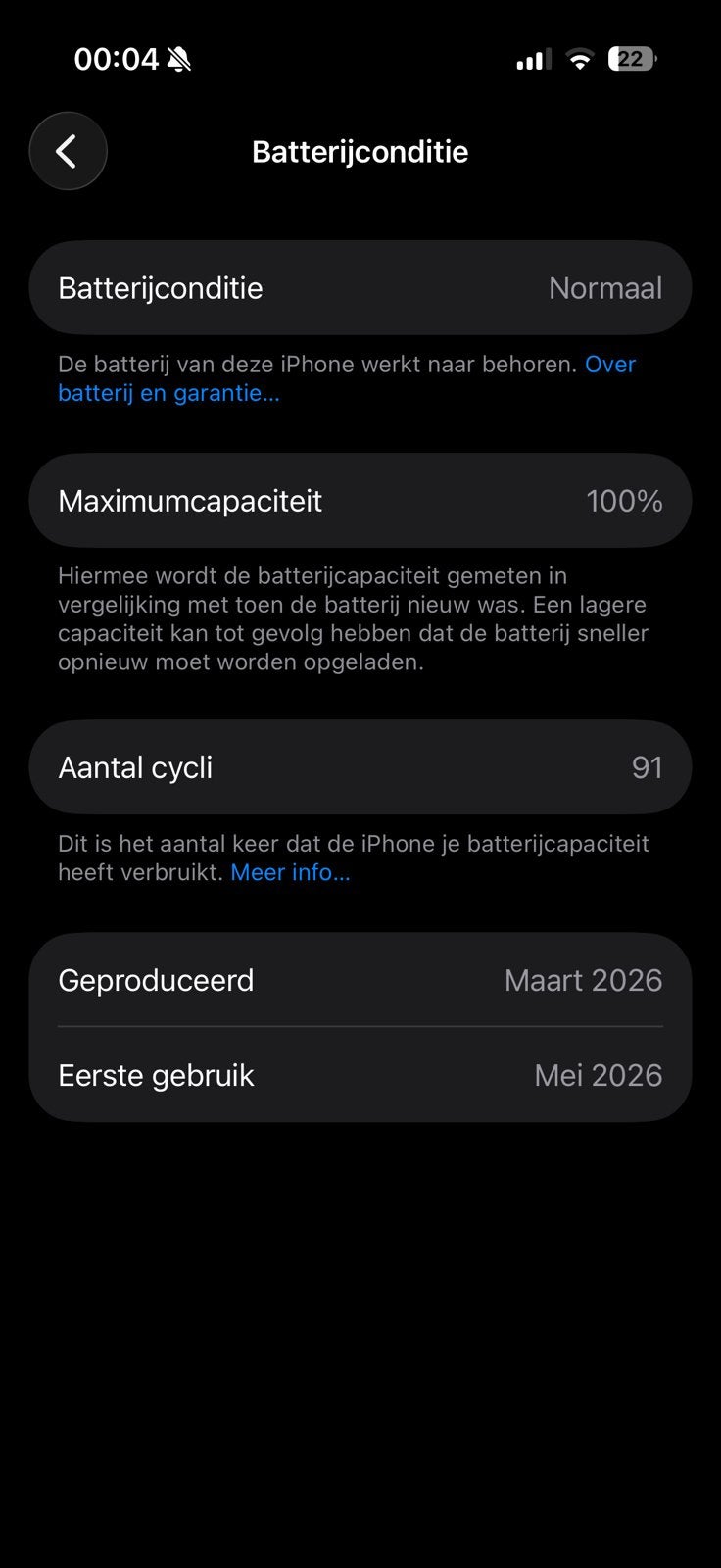iPhone 17 1 maand oud, Ophalen of Verzenden, Zo goed als nieuw, Apple