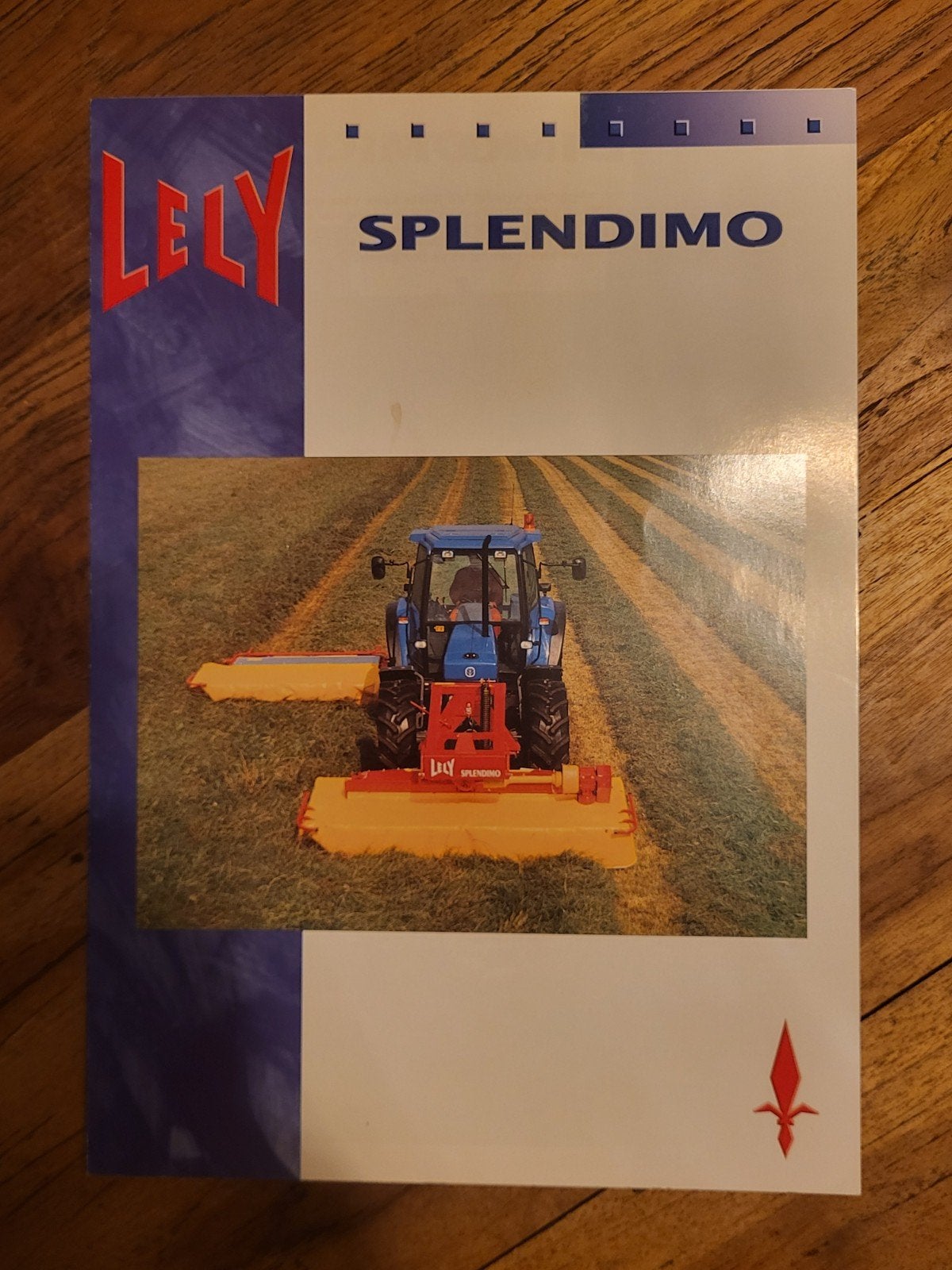 tractor folder Lely SPLENDIMO, Ophalen of Verzenden, Zo goed als nieuw