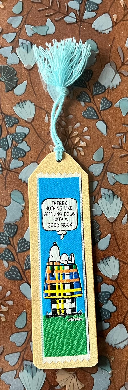 Vintage Snoopy Peanuts boekenlegger Hallmark (70s/80s), Ophalen of Verzenden, Snoopy, Gebruikt, Overige typen