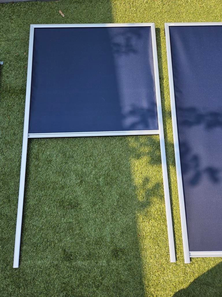 Velux rolgordijnen en zonneschermen MK08, Huis en Inrichting, Ophalen, Gebruikt, Blauw, 100 tot 150 cm