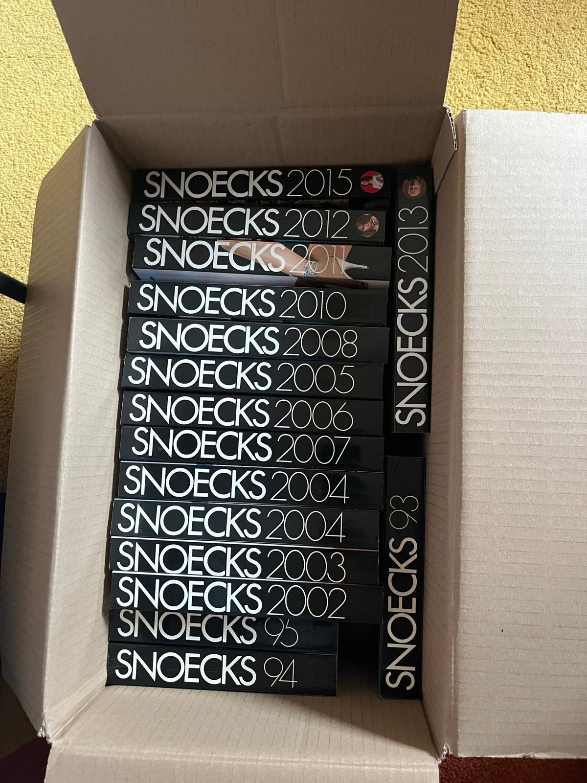 Snoecks Jaarboeken - Diverse Jaargangen (1993-2015), Ophalen, Gelezen, Overige typen