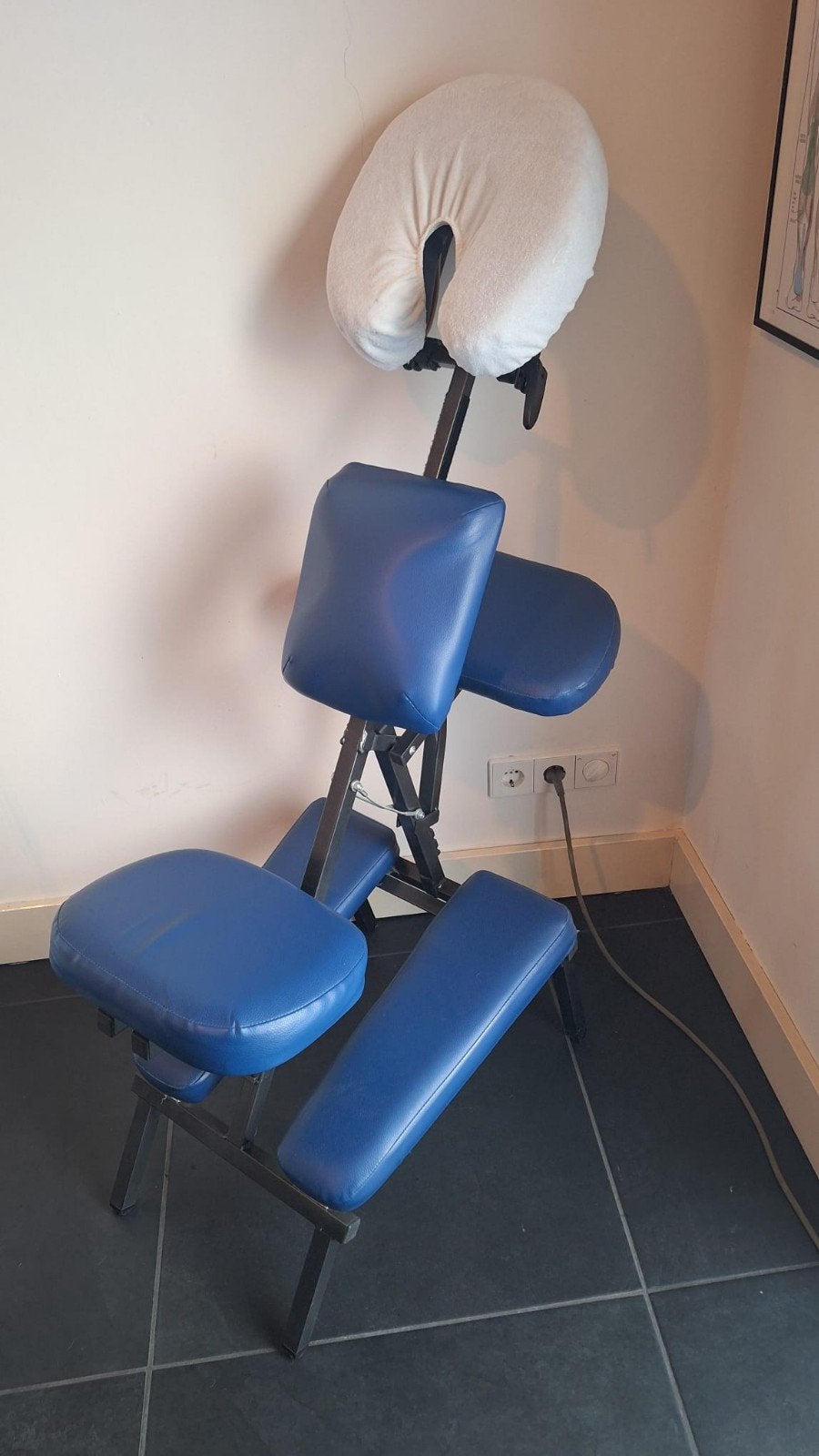 Massagestoel met opbergtas, Sport en Fitness, Massageproducten, Ophalen, Gebruikt, Massagestoel of Kussen
