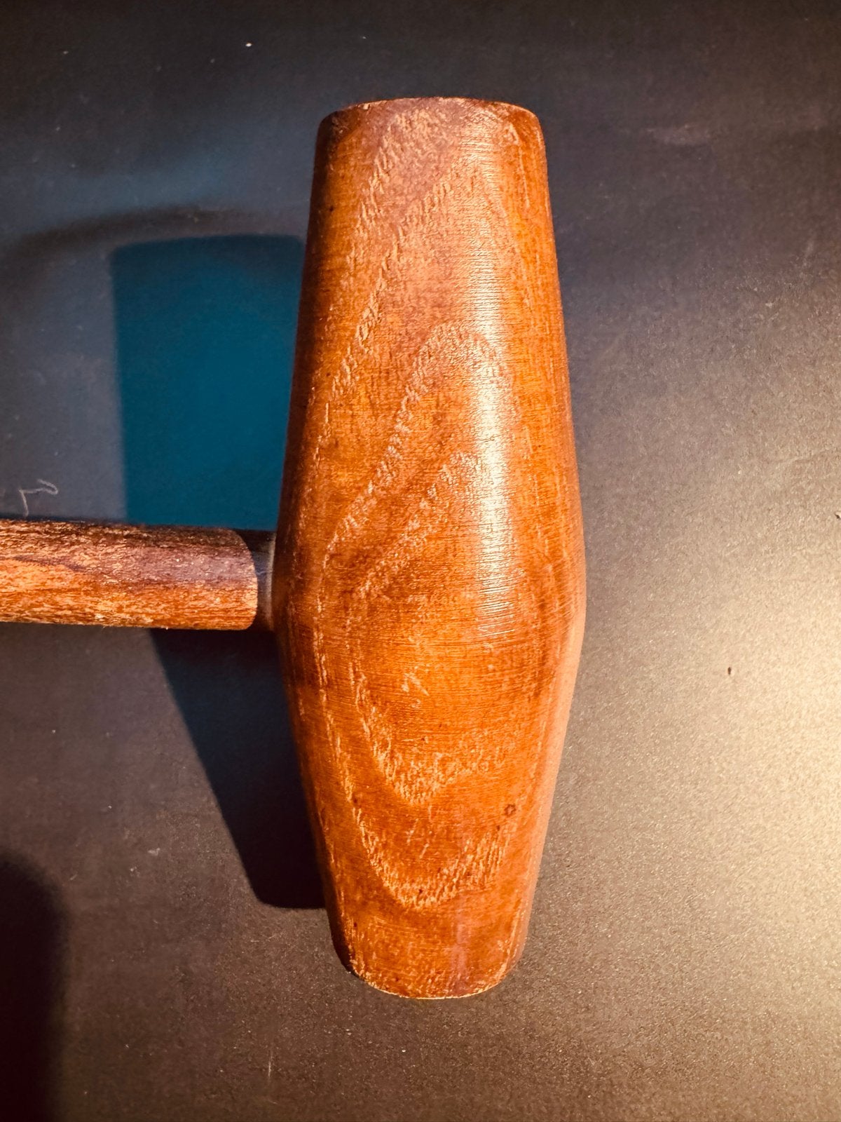 Antieke Voorzittershamer - Houten Veilinghamer, Antiek en Kunst, Ophalen