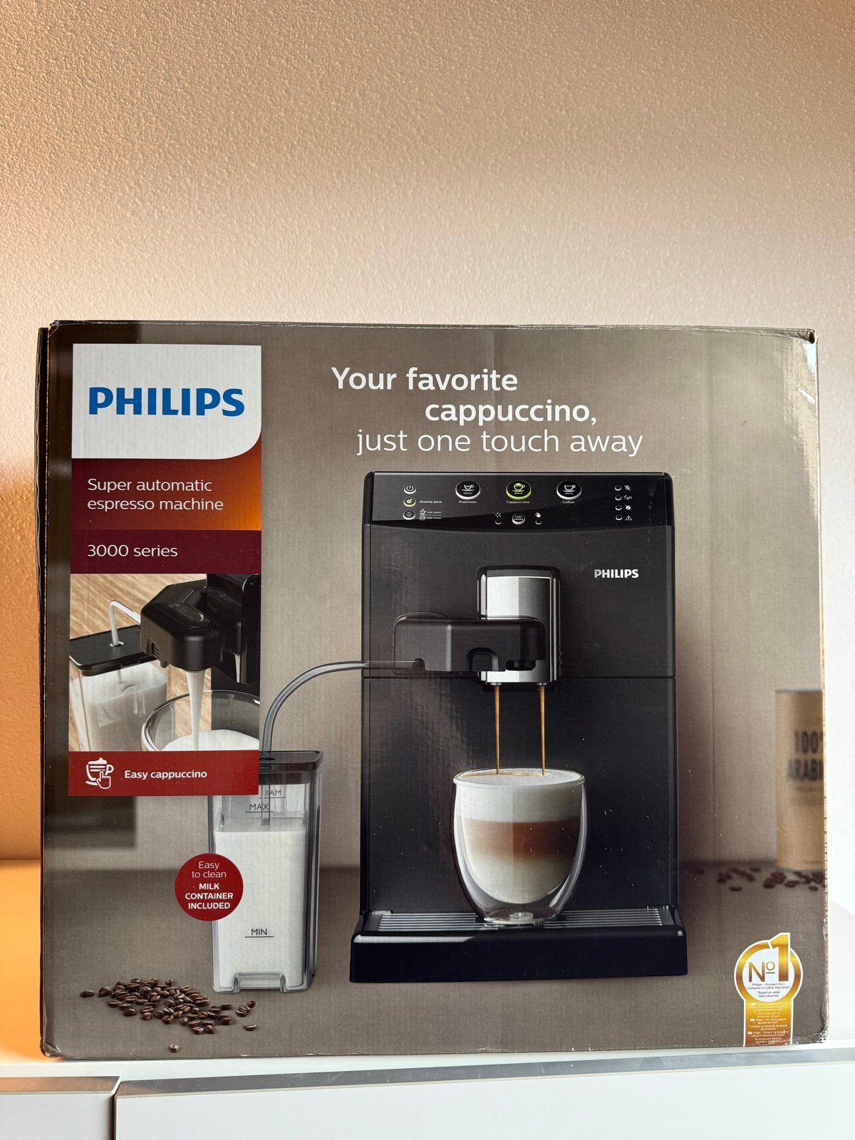 Philips 3000 series volautomatische espressomachine, Ophalen, Afneembaar waterreservoir, Espresso apparaat, Koffiebonen