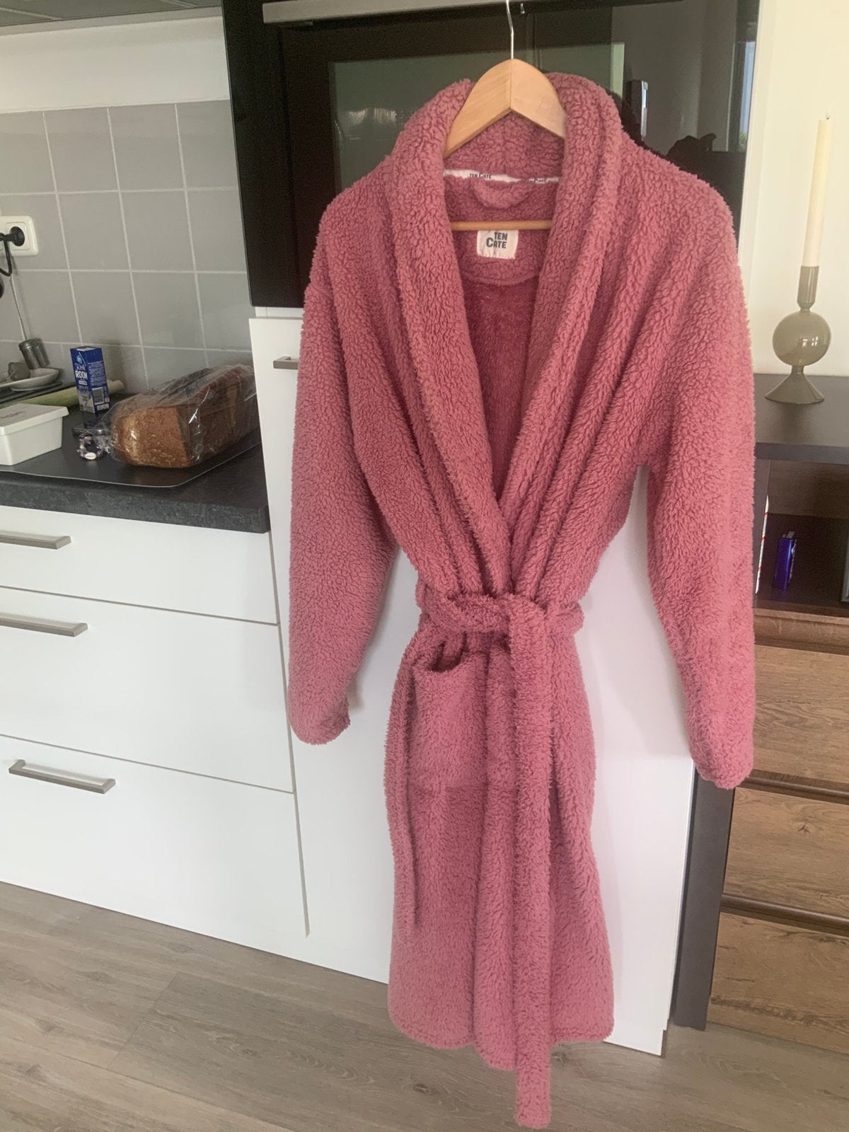 Zgan TEN CATE duster/ochtendjas mt L heel klein prijsje, Ophalen of Verzenden, Roze, Badjas