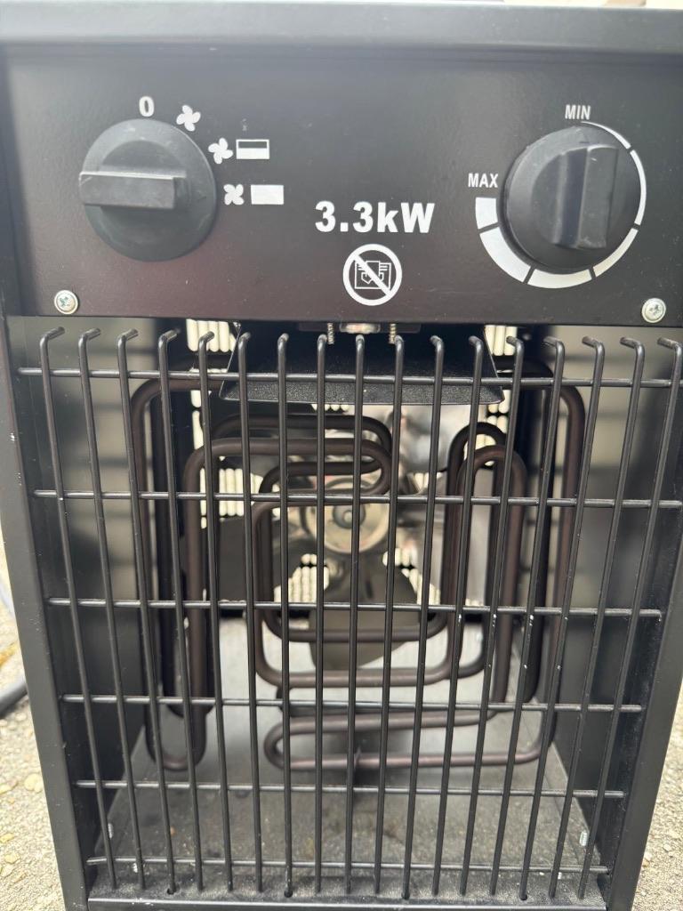 ventilator kachel, Huis en Inrichting, Kachels, Ophalen, Gebruikt, Overige soorten, Elektrisch