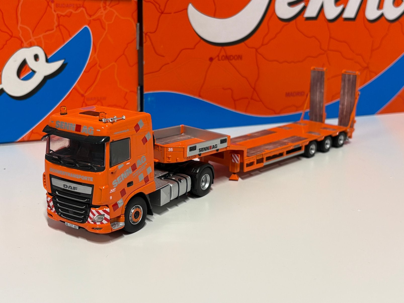 Tekno Senn AG Tonkin Replica, Ophalen of Verzenden, Zo goed als nieuw, Bus of Vrachtwagen, Tekno