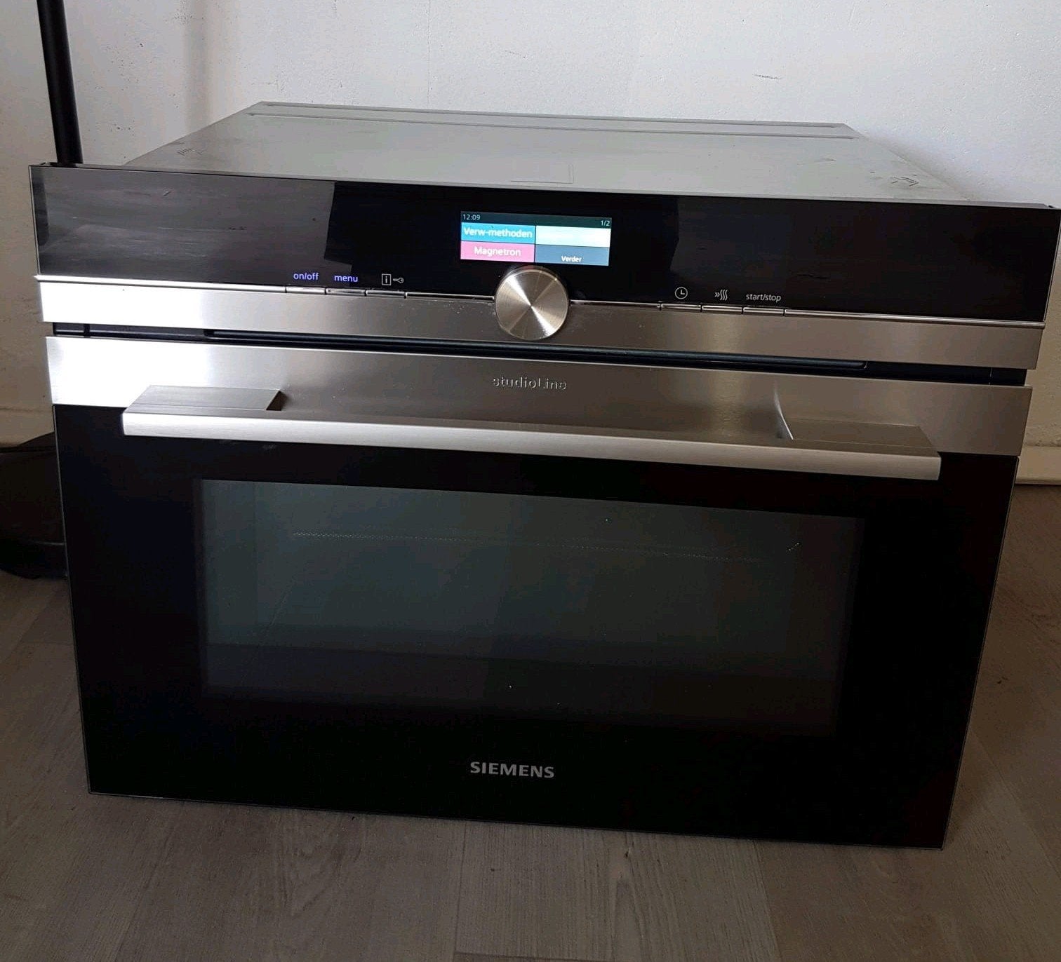 Luxe SIEMENS StudioLine combi oven/magnetron nette staat!, Ophalen, 45 tot 50 cm, Siemens, Inbouw