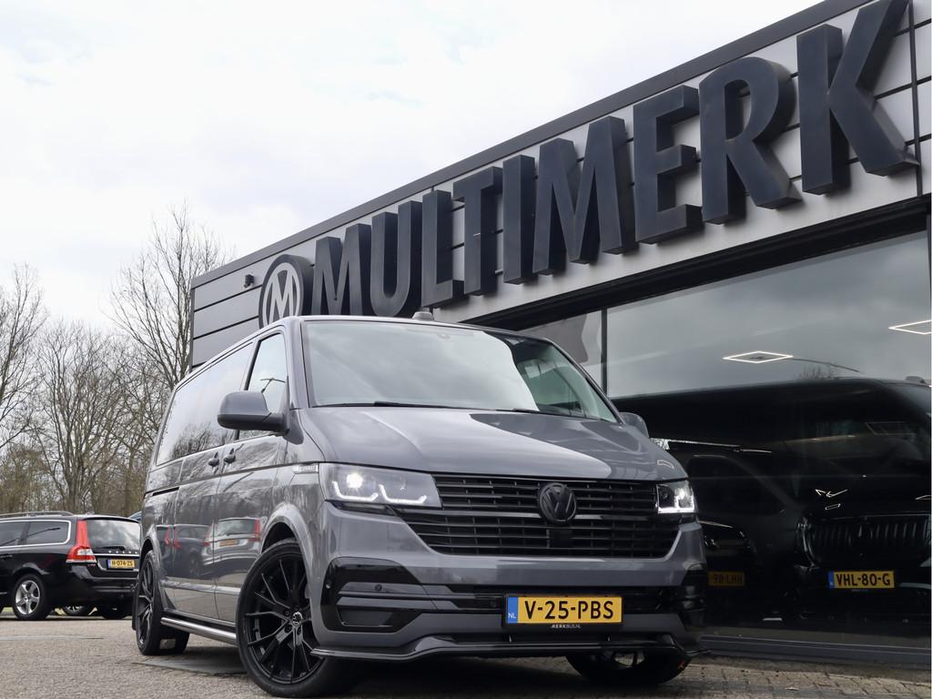 Volkswagen Transporter 2.0 TDI 150PK DSG LUXE DUBBELE CABINE, Auto's, Bestelauto's, Gebruikt, Euro 6, 4 cilinders, 150 pk