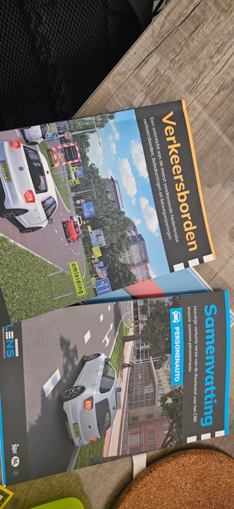 Verkeersborden & Samenvatting Personenauto (Lens), Boeken, Studieboeken en Cursussen, Zo goed als nieuw, Overige niveaus, Gamma