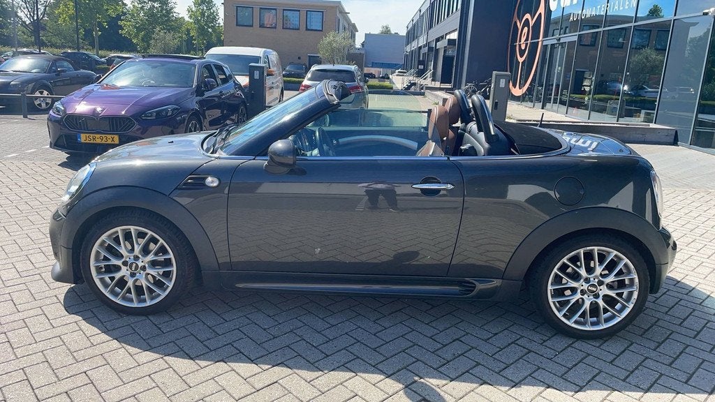 Mini Roadster 1.6 Cooper 122pk 2e eig. 137.000km. Clima Lede, Auto's, Mini, Voorwielaandrijving, Euro 5, Gebruikt, Automatische klimaatregeling