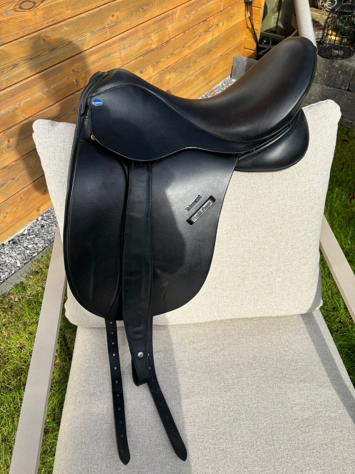 Euroriding Diamant Soft Seat dressuurzadel, Ophalen, Zo goed als nieuw, Dressuur