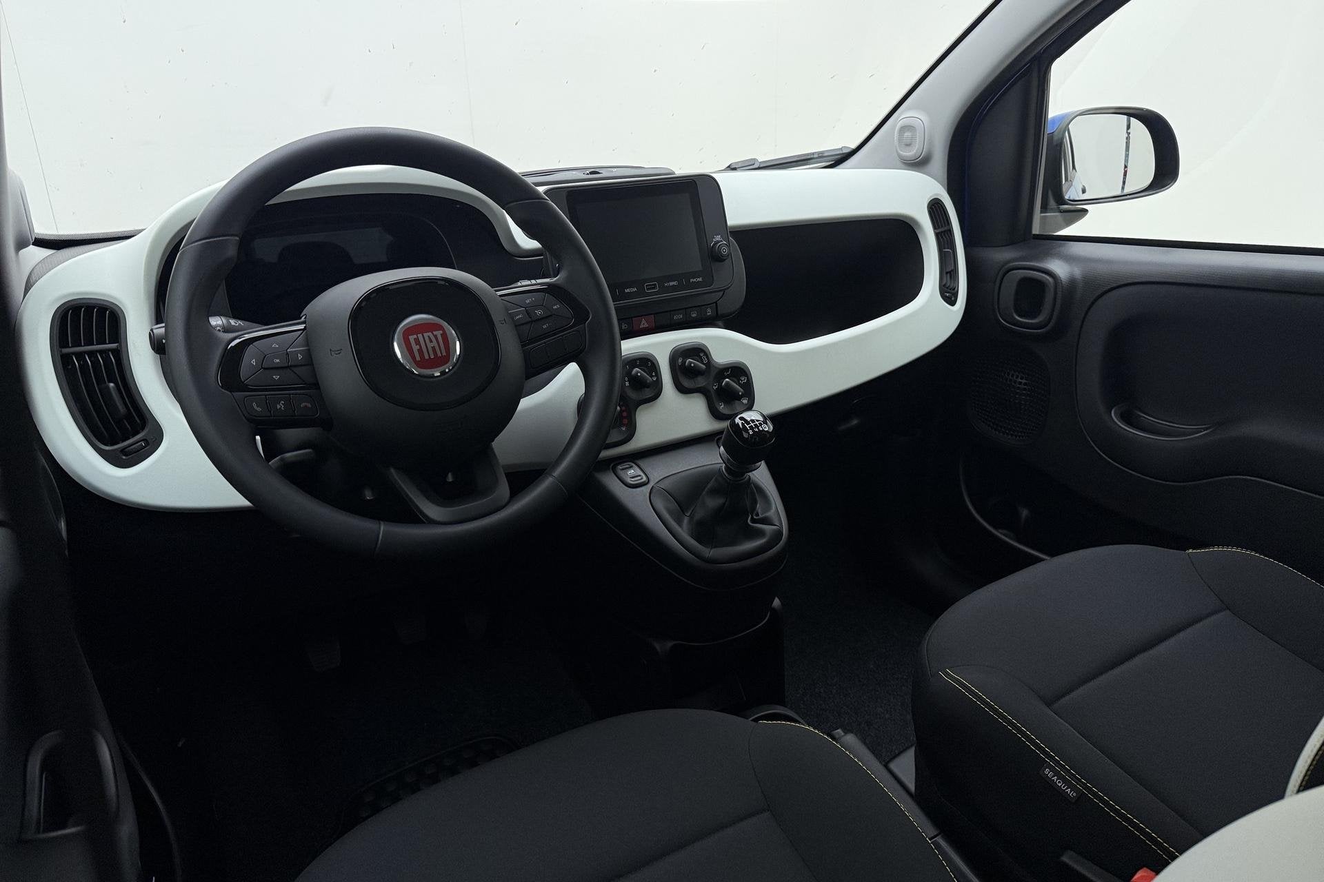 Fiat Panda 1.0 Hybrid Pandina | Airco | Apple Carplay | Crui, Auto's, Fiat, Stof, Panda, Blauw, LED verlichting