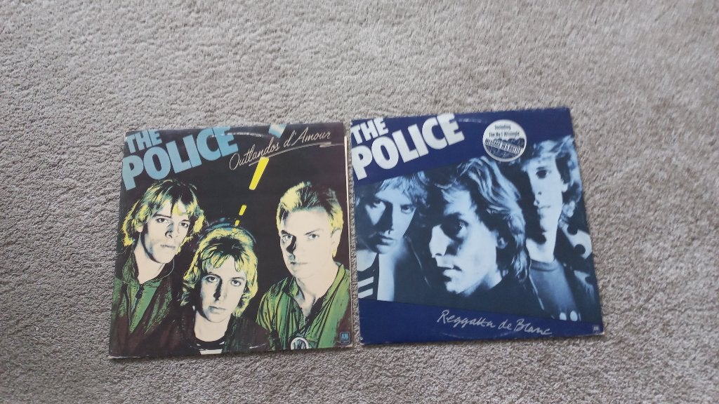 the police   2x, LP, Gebruikt, Pop, Ophalen of Verzenden